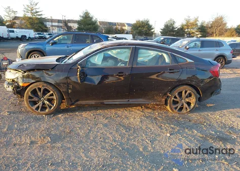 2019 Honda Civic Sport из США, поврежденный, VIN 2HGFC2F82KH518525